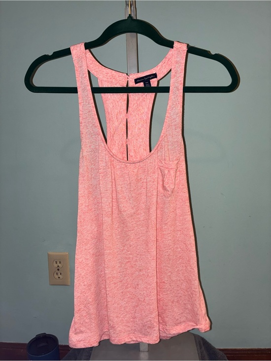 American Eagle Outfitters Tops - American Eagle Outfitters Pink Racerback Tank Top
